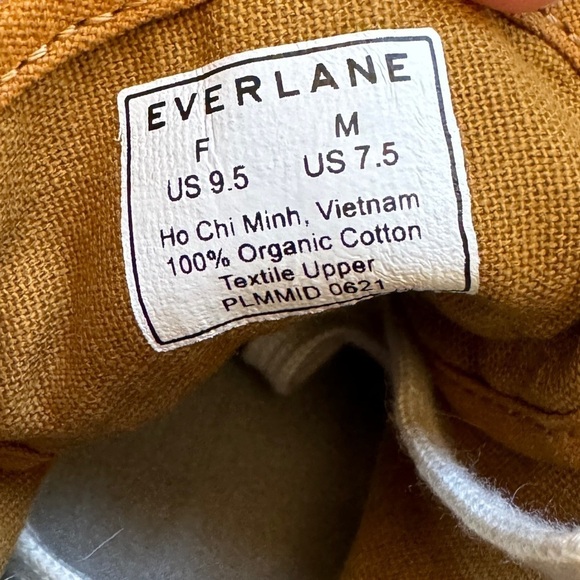 NEW Everlane The Forever High Top Sneaker in Bronze, Size 7.5 - Picture 6 of 7